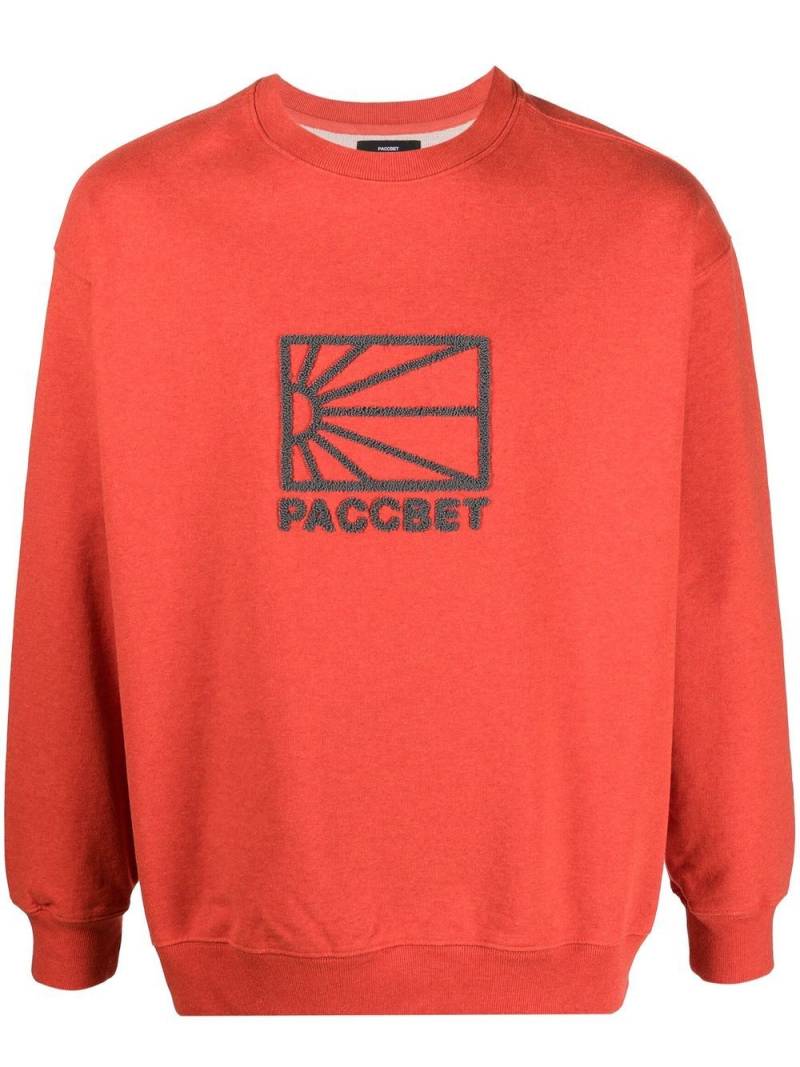 RASSVET embroidered-logo cotton sweatshirt von RASSVET