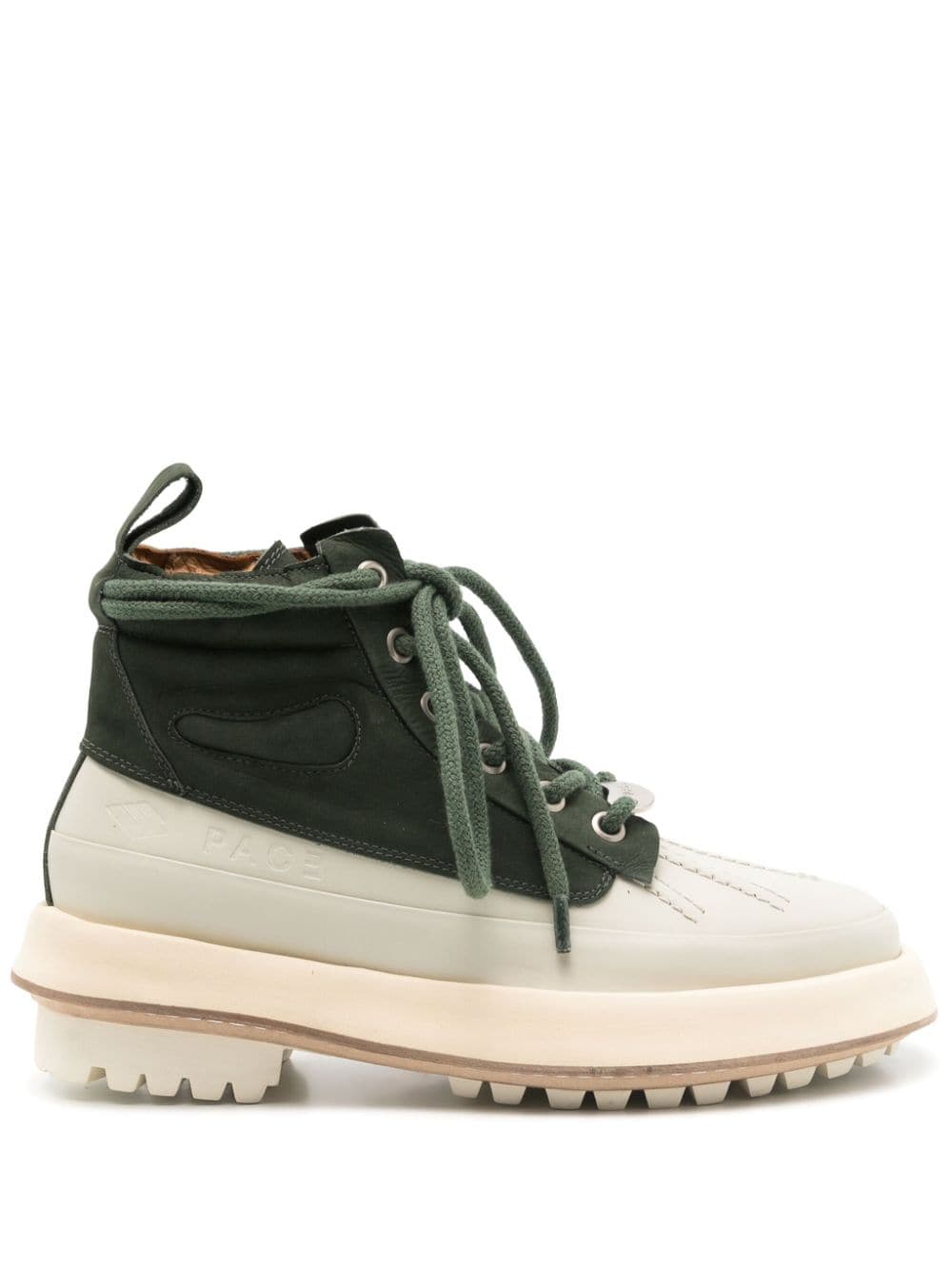 PACE Duck V2 two-tone ankle boots - Green von PACE