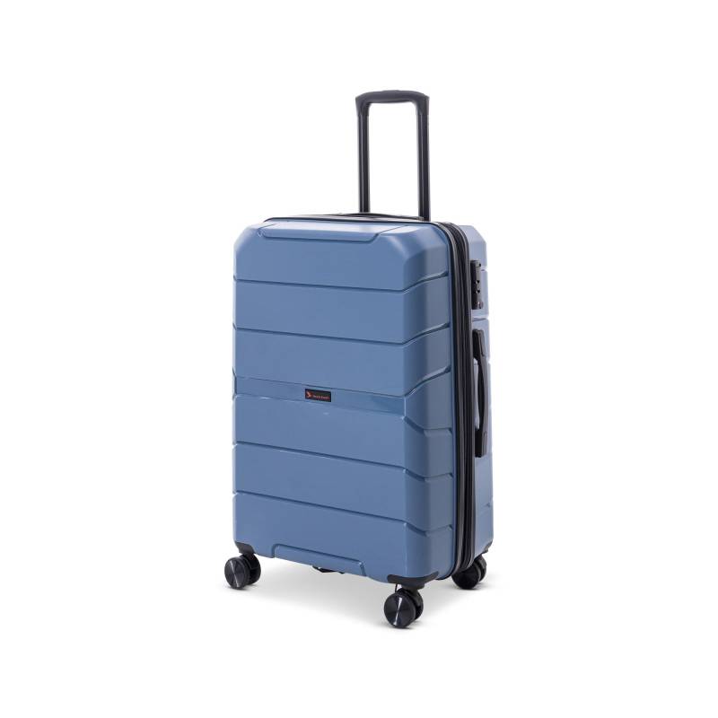 Hartschalenkoffer, Spinner Unisex Blau 67 CM von PACK EASY