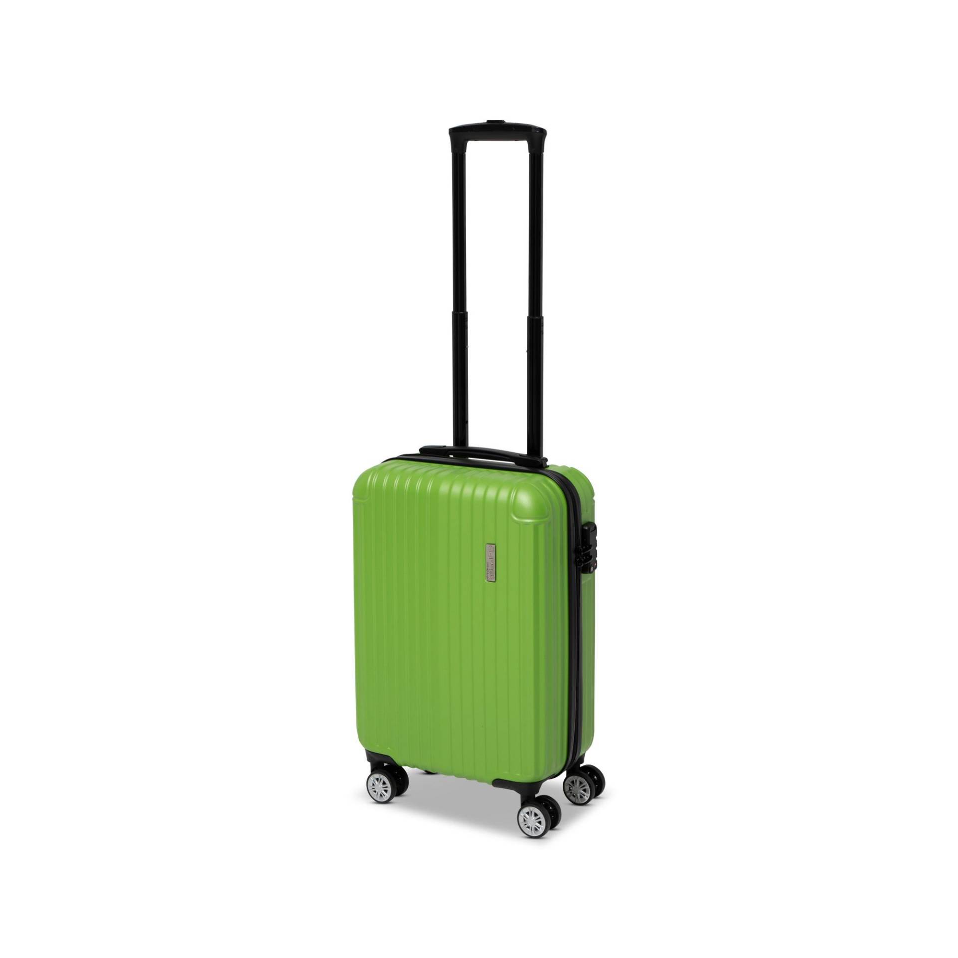 Hartschalenkoffer, Spinner Unisex Limettengrün 55 CM von PACK EASY