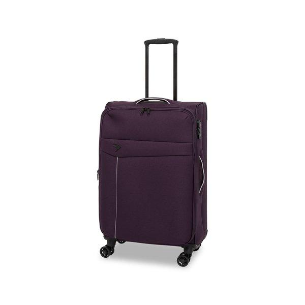 Pack Easy - Weichschalenkoffer, Spinner, 68.0cm, 68cm, Lila von Pack Easy