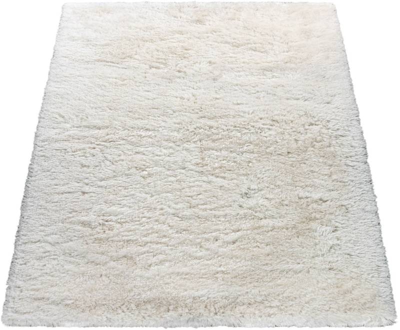 Paco Home Hochflor-Teppich »Akumal 930«, rechteckig, Shaggy, besonders weich durch Softgarn, Uni-Farben von PACO HOME