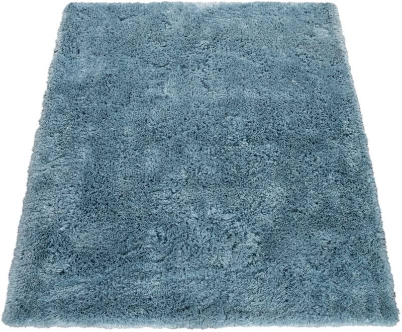 Paco Home Hochflor-Teppich »Akumal 930«, rechteckig, 60 mm Höhe, Shaggy, besonders weich durch Softgarn, Uni-Farben von PACO HOME