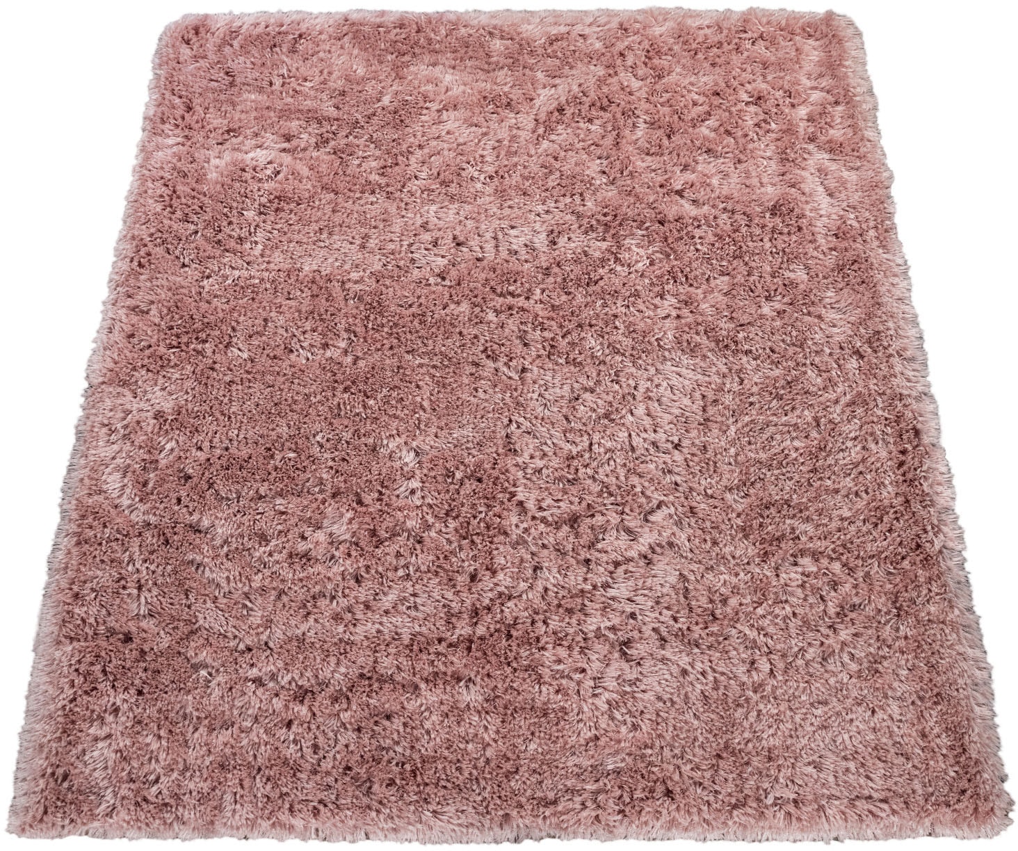 Paco Home Hochflor-Teppich »Akumal 930«, rechteckig, Shaggy, besonders weich durch Softgarn, Uni-Farben von PACO HOME