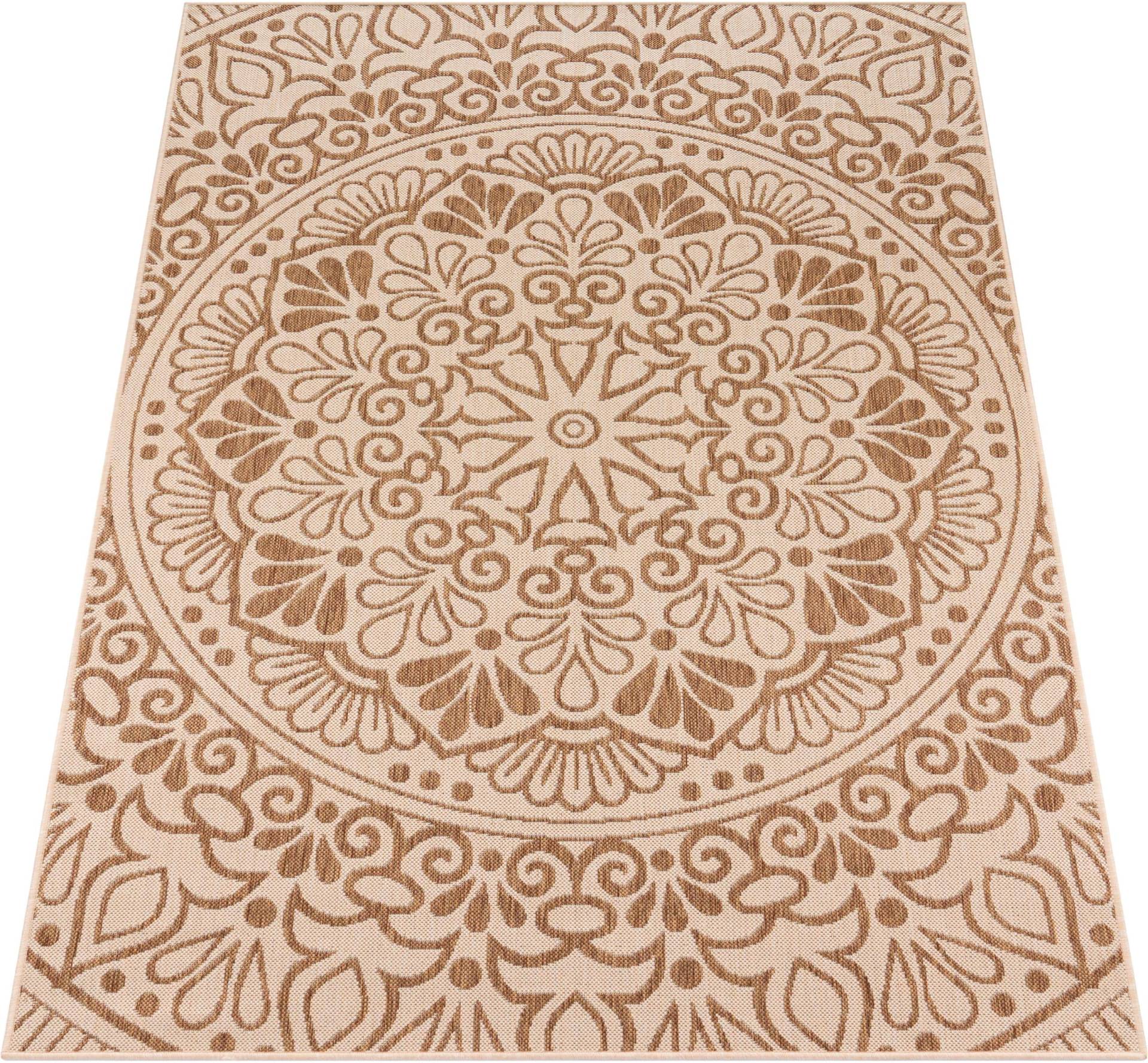 Paco Home Teppich »Coco 205«, rechteckig, Flachgewebe, Paisley Muster, In- und Outdoor geeignet von PACO HOME