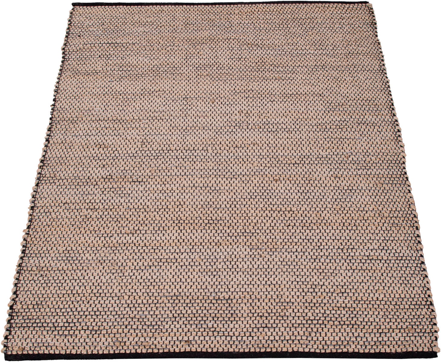 Paco Home Teppich »Odense 684«, rechteckig, 13 mm Höhe, handgewebter Wendeteppich, Jute & Wolle, meliert, Wohnzimmer von PACO HOME