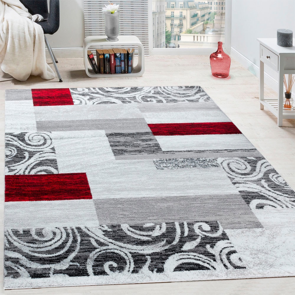 Paco Home Teppich »Sinai 053«, rechteckig, Kurzflor, Patchwork Design, mit Ornamenten von PACO HOME