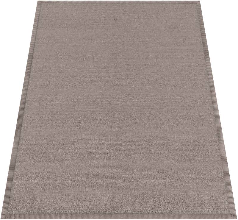 Paco Home Teppich »Tatami 475«, rechteckig, 24 mm Höhe, Kurzflor, Uni-Farben, mit Memory Foam, waschbar von PACO HOME