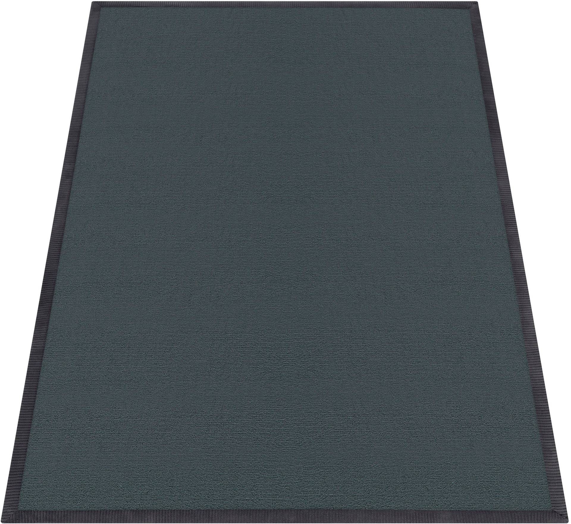 Paco Home Teppich »Tatami 475«, rechteckig, Kurzflor, Uni-Farben, mit Memory Foam, waschbar von PACO HOME