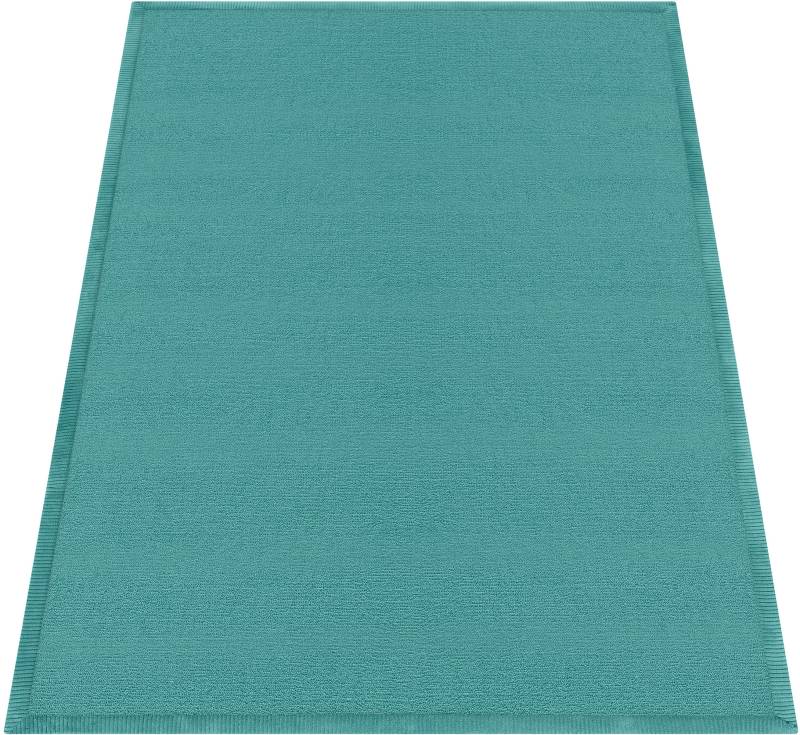 Paco Home Teppich »Tatami 475«, rechteckig, Kurzflor, Uni-Farben, mit Memory Foam, waschbar von PACO HOME