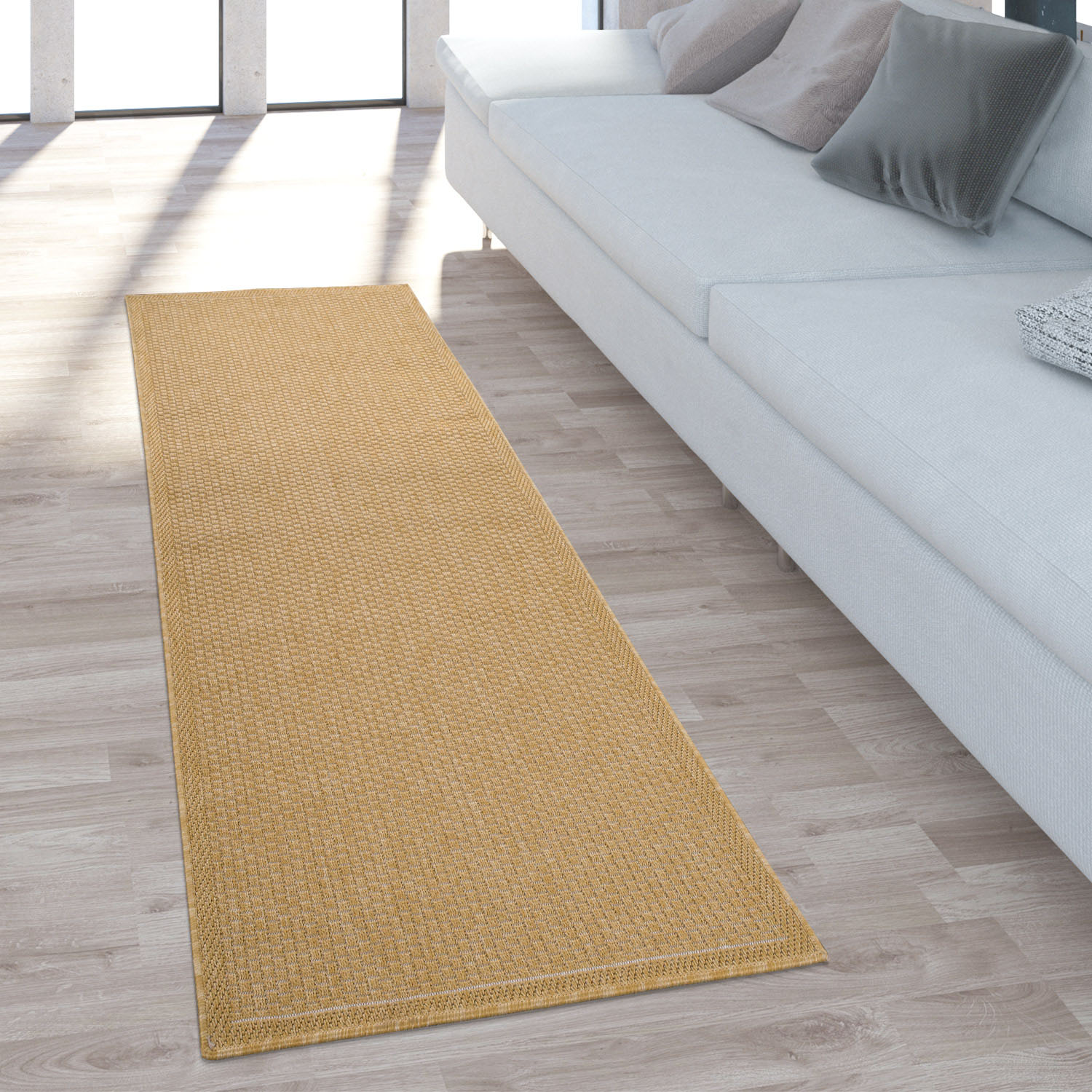 Paco Home Teppich »Timber 125«, rechteckig, Flachgewebe, Sisal Optik, auch als Läufer, In- und Outdoor geeignet von PACO HOME