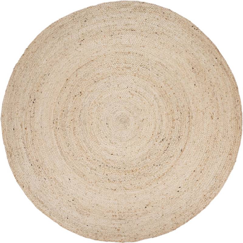 Paco Home Teppich »Viborg 595«, rund, 13 mm Höhe, Jute, Modern, Boho, Handgefertigter Natur-Teppich von PACO HOME