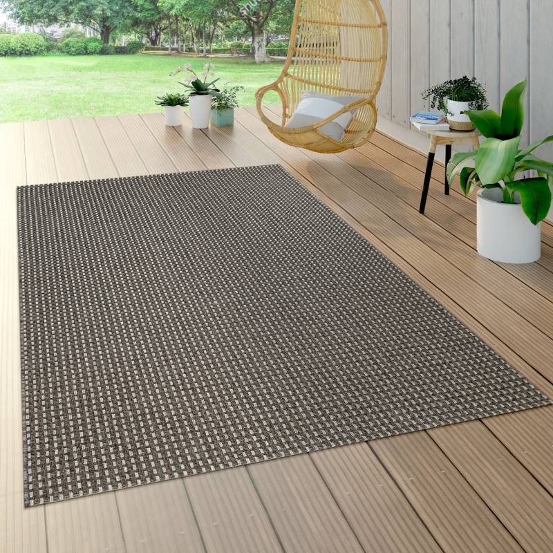 Paco Home Teppich »Waregem 622«, rechteckig, 4 mm Höhe, Flachgewebe, Sisal-Optik, In- und Outdoor geeignet, Wohnzimmer von PACO HOME