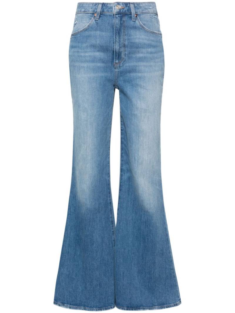 PAIGE Charlie high-rise flared jeans - Blue von PAIGE