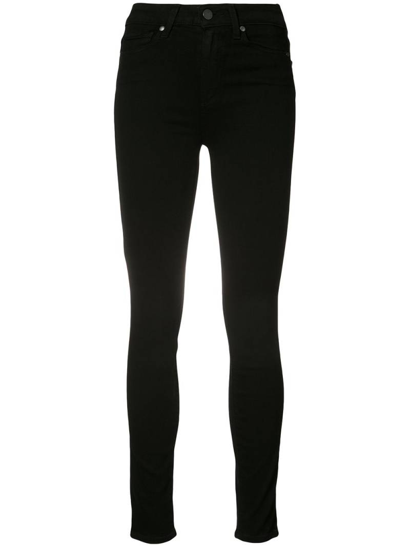 PAIGE Margot ultra-skinny high rise jeans - Black von PAIGE