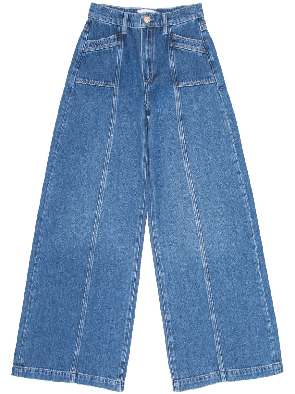 PAIGE Portia wide-leg jeans - Blue von PAIGE