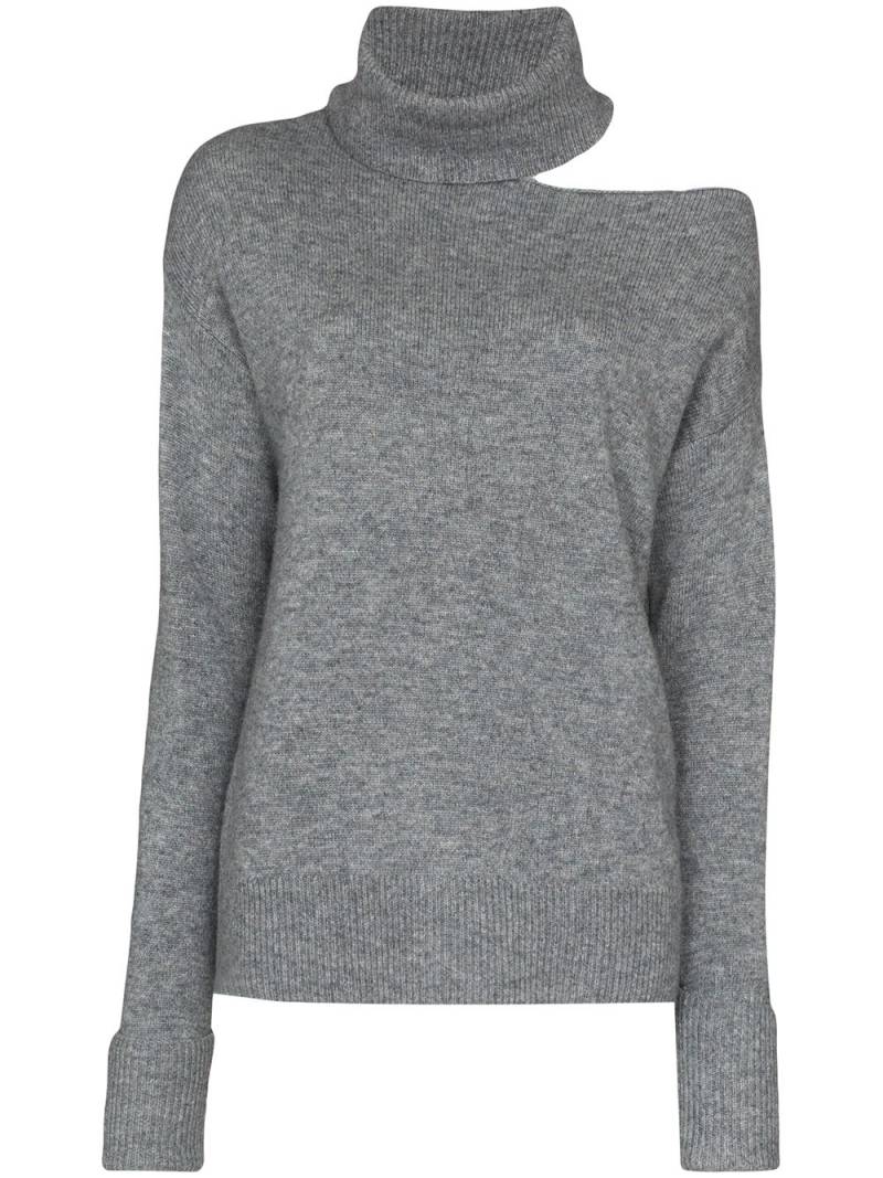 PAIGE Raundi cutout jumper - Grey von PAIGE