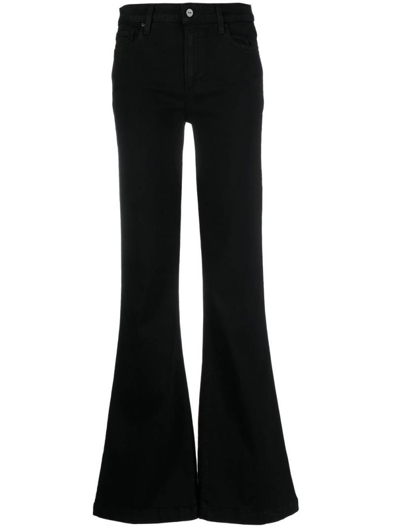 PAIGE flared denim jeans - Black von PAIGE