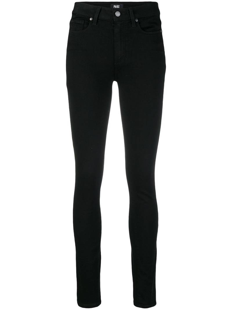 PAIGE stretch slim-fit jeans - Black von PAIGE