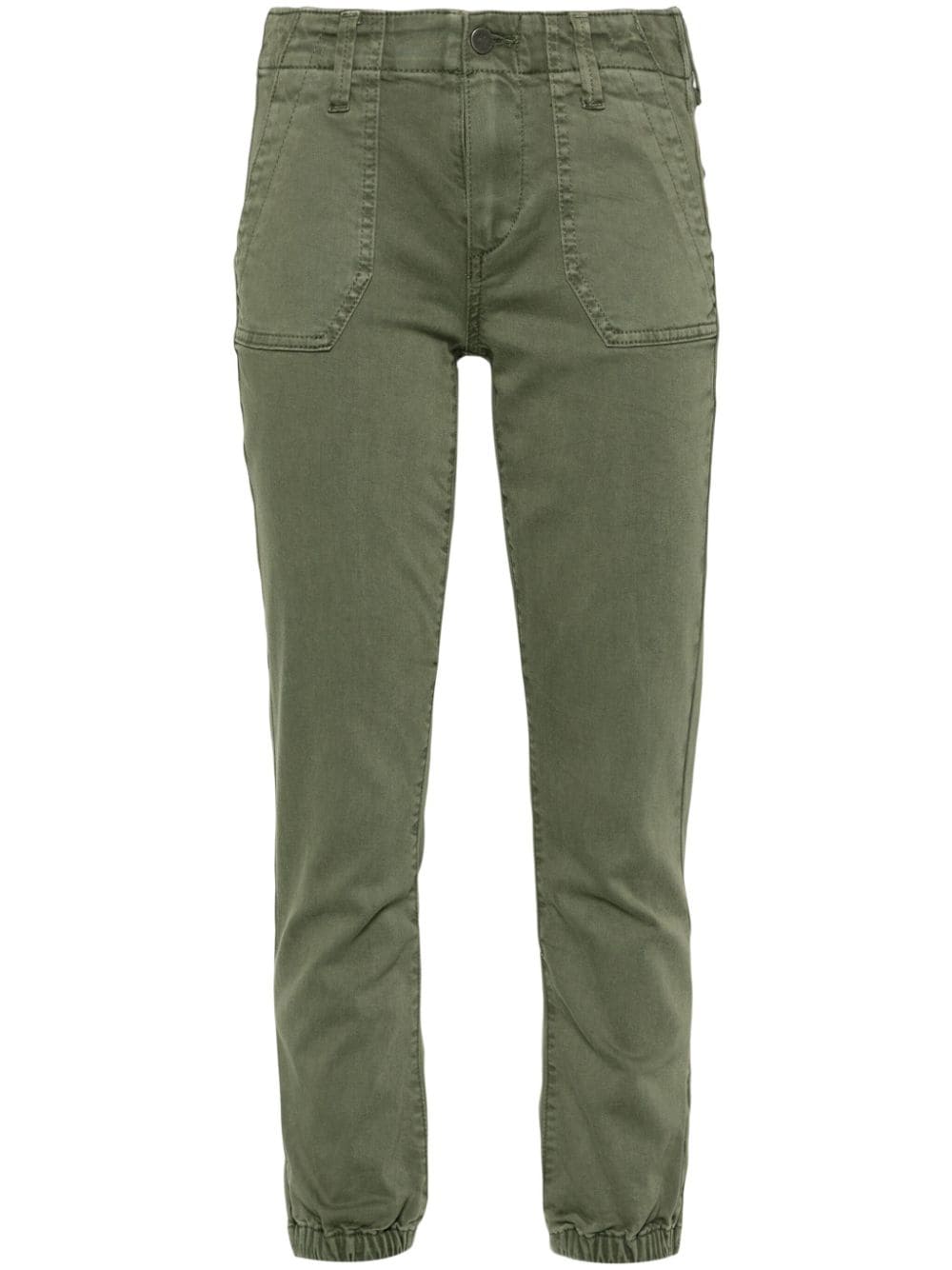 PAIGE zipped tapered jeans - Green von PAIGE