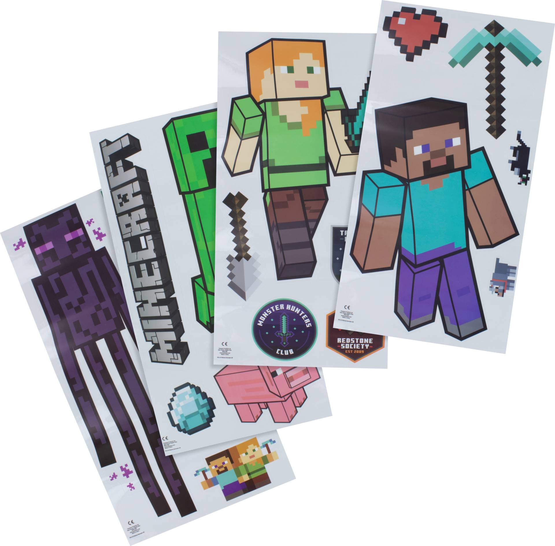 Paladone Wandsticker »Minecraft Wand Aufkleber« von PALADONE