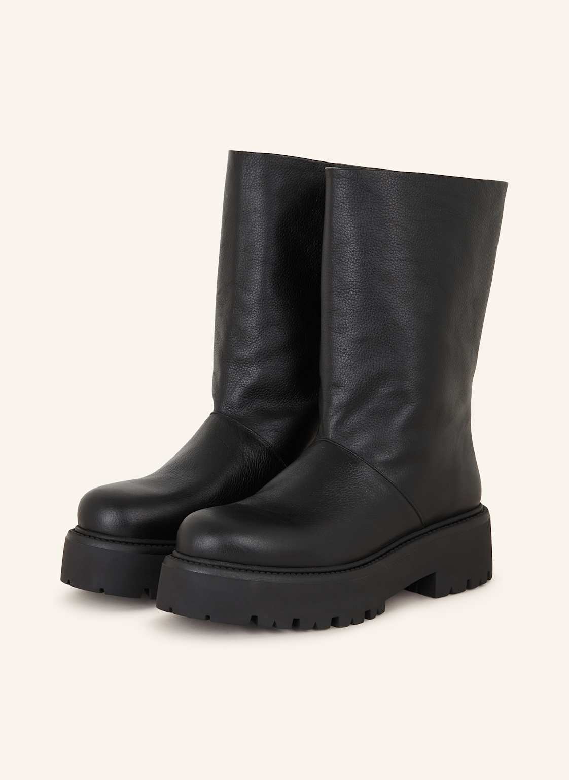 Paloma Barceló Plateau-Boots Deva schwarz Paloma Barceló Plateau-Boots Deva schwarz von PALOMA BARCELÓ