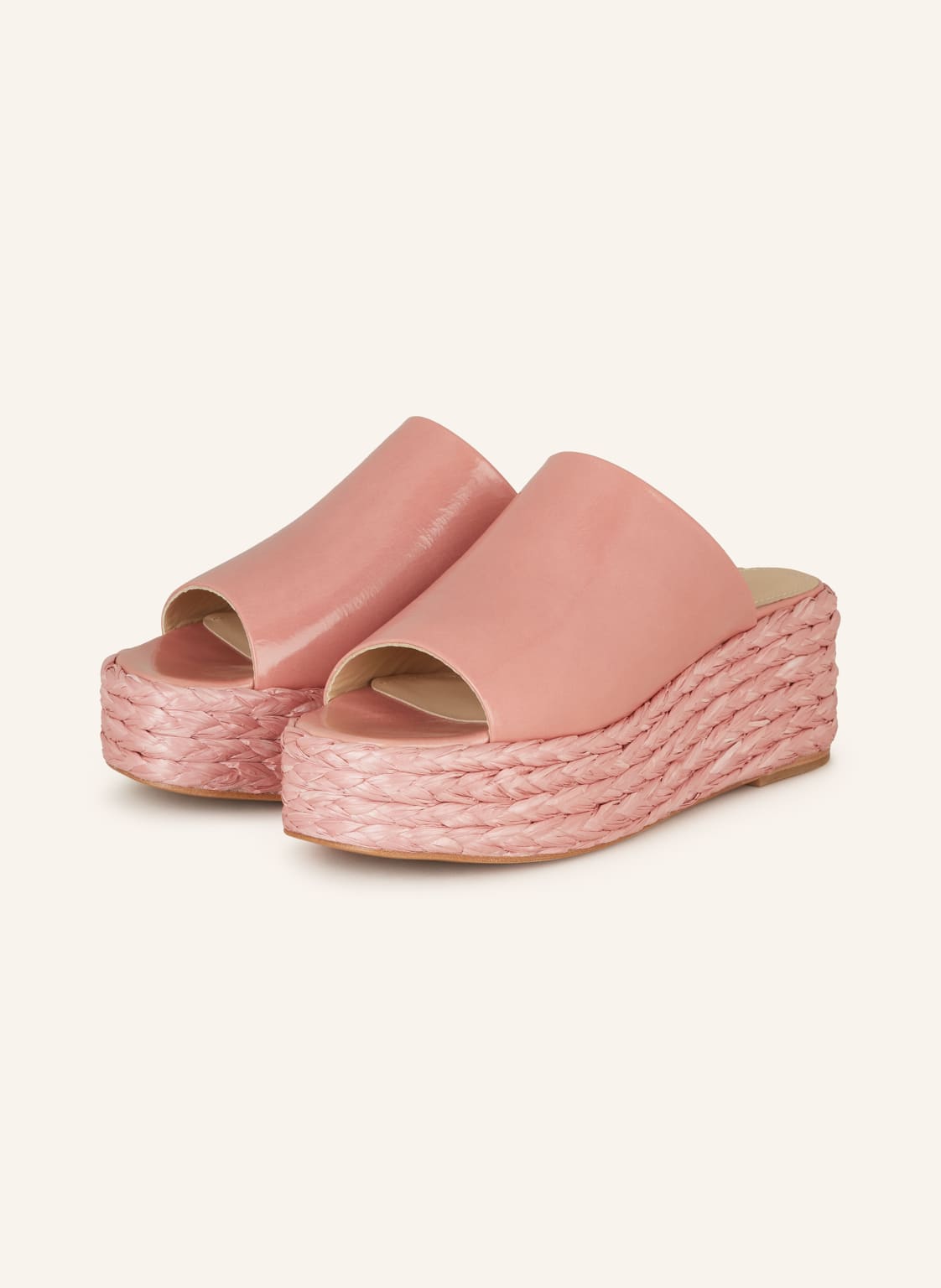 Paloma Barceló Plateau-Wedges Pilli rosa Paloma Barceló Plateau-Wedges Pilli rosa von PALOMA BARCELÓ