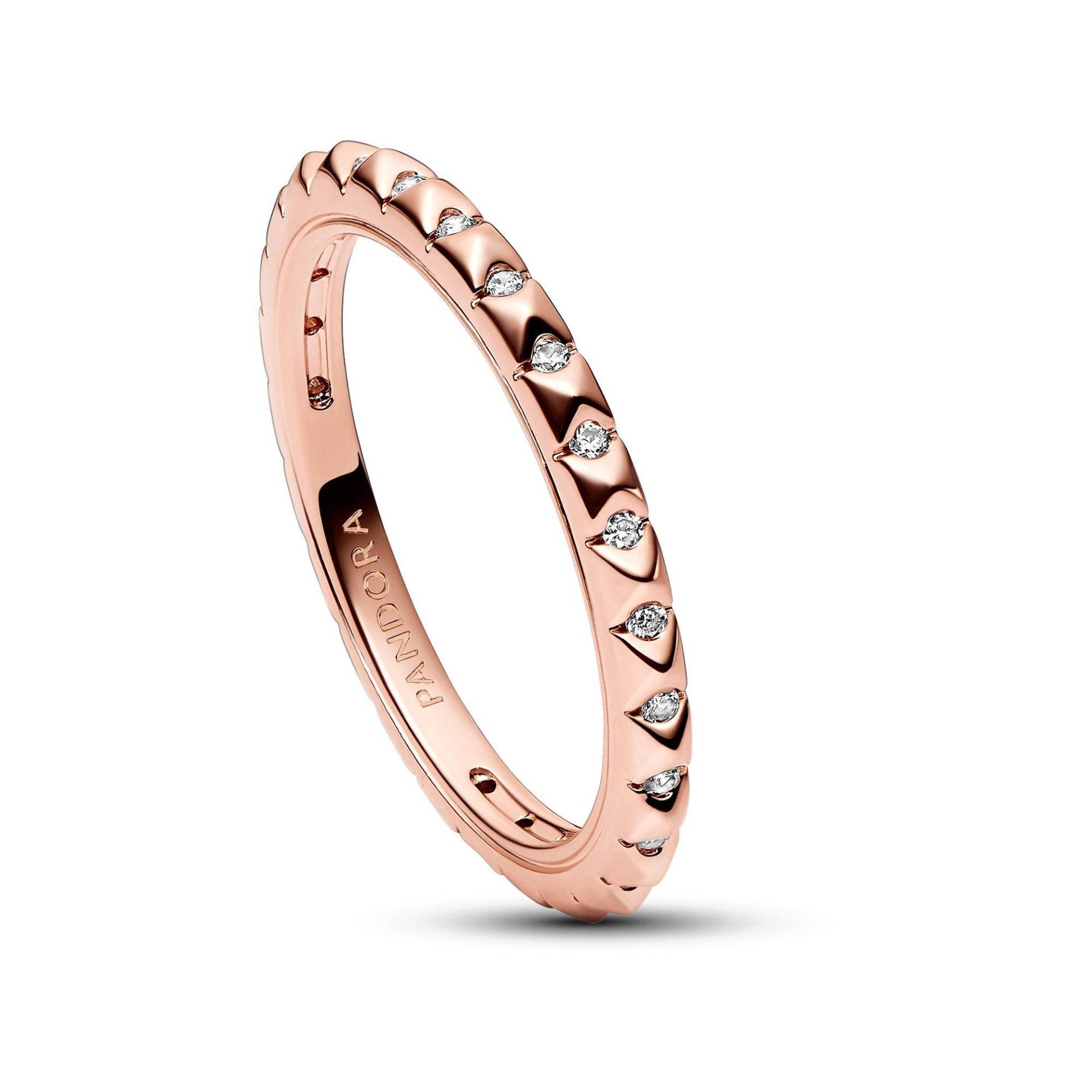 Ring Damen Roségoldfarben  54 von PANDORA