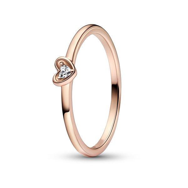 Ring Damen Roségoldfarben  56 von PANDORA