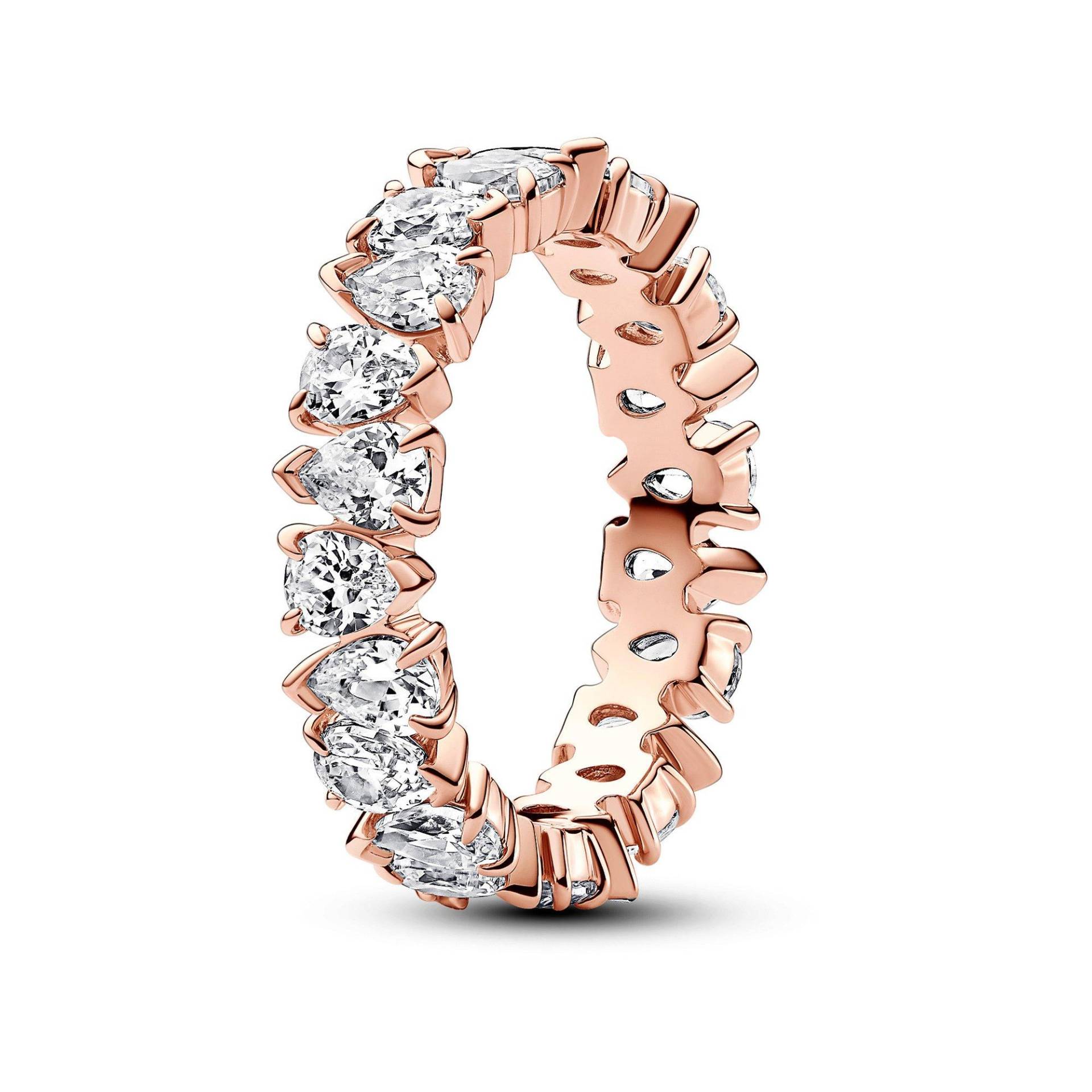 Ring Damen Roségoldfarben  56 von PANDORA