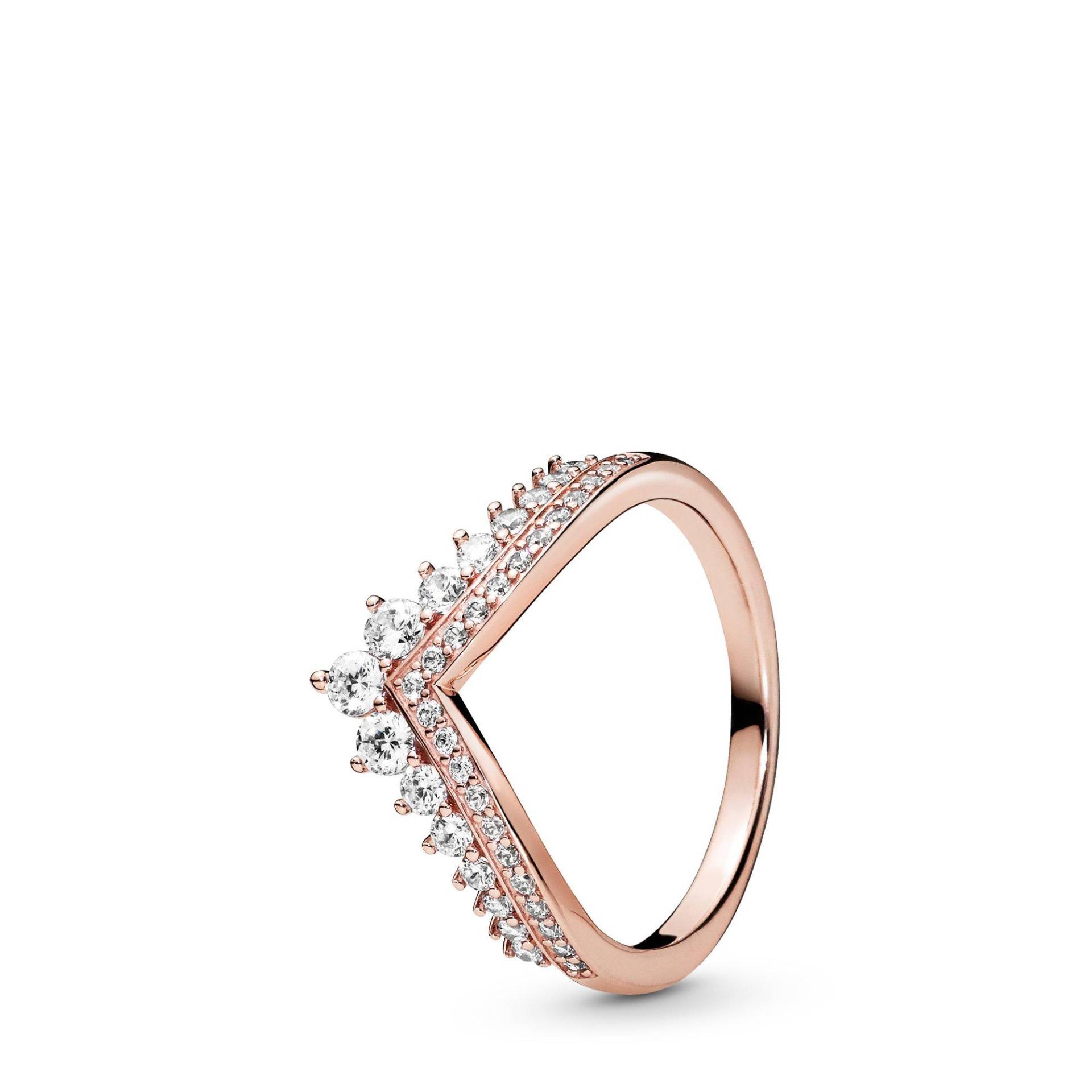 Ring Mit Stein Damen Roségold 52 von PANDORA