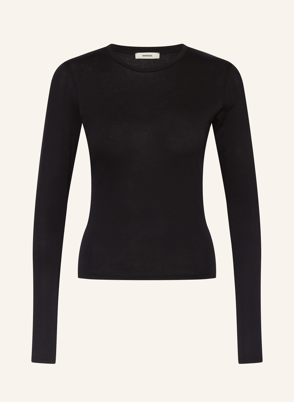 Pangaia Longsleeve schwarz