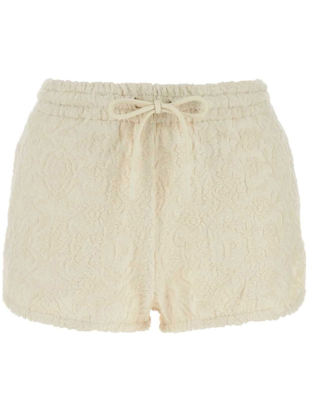 PANTAMOLLE Beleloc shorts - White von PANTAMOLLE