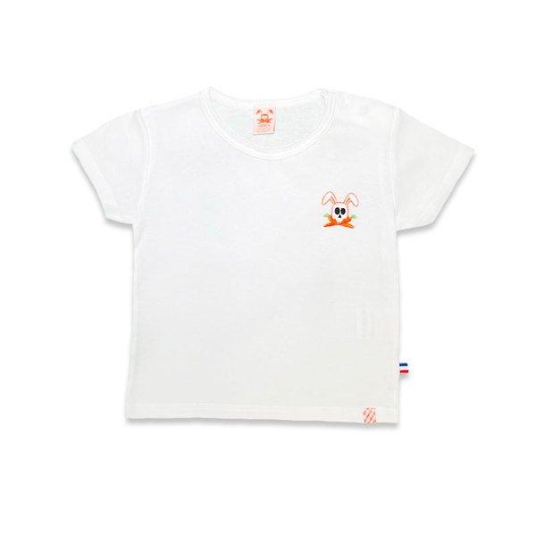 T-shirt Aus Bio-baumwolle Hotot Unisex Weiss 12 mese von PAPATE