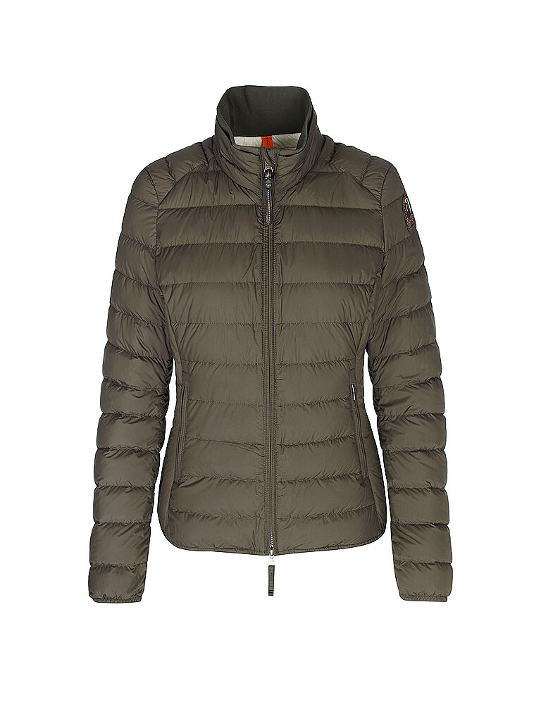 PARAJUMPERS Daunenleichtsteppjacke GEENA olive | XS von PARAJUMPERS