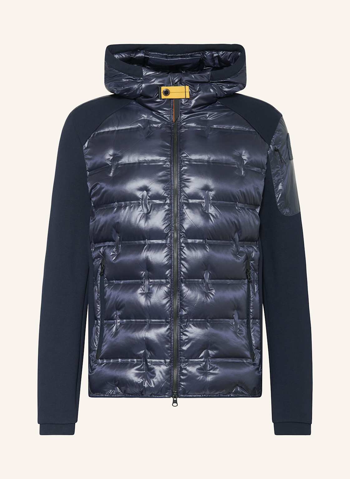 Parajumpers Daunenjacke Gyles Im Materialmix blau von PARAJUMPERS