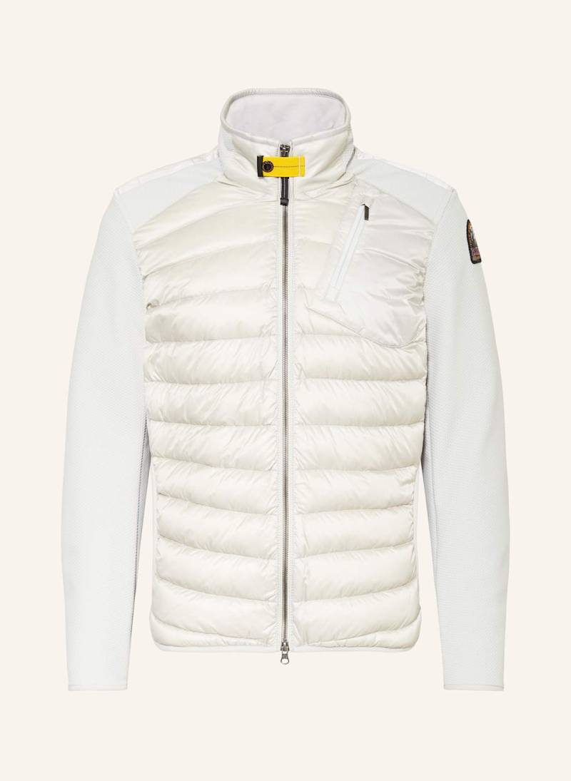 Parajumpers Daunenjacke Jayden Im Materialmix weiss von PARAJUMPERS