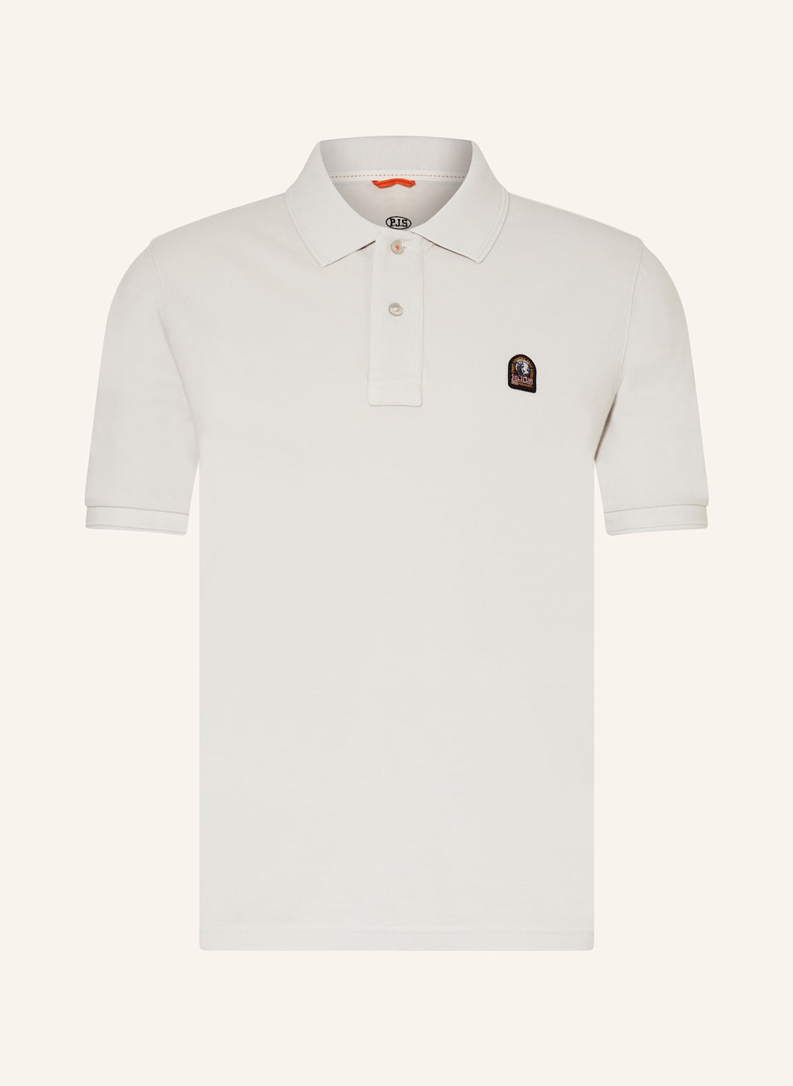 Parajumpers Piqué-Poloshirt grau von PARAJUMPERS