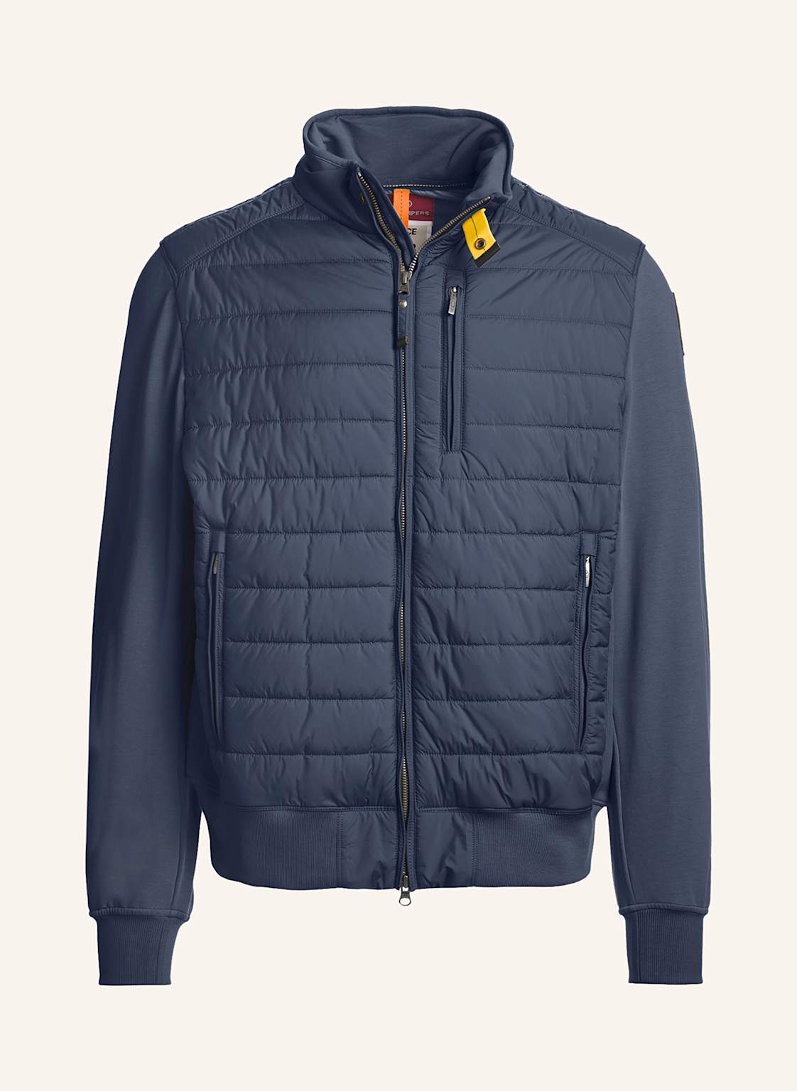 Parajumpers Steppjacke Elliot Im Materialmix blau Parajumpers Steppjacke Elliot Im Materialmix blau von PARAJUMPERS