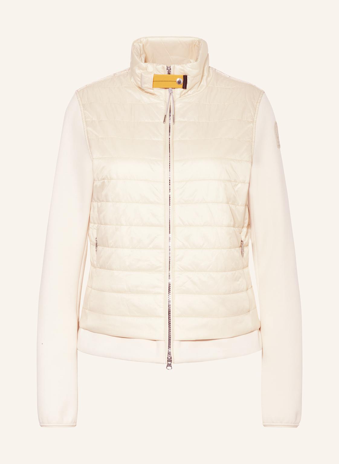 Parajumpers Steppjacke Zena Im Materialmix weiss Parajumpers Steppjacke Zena Im Materialmix weiss von PARAJUMPERS