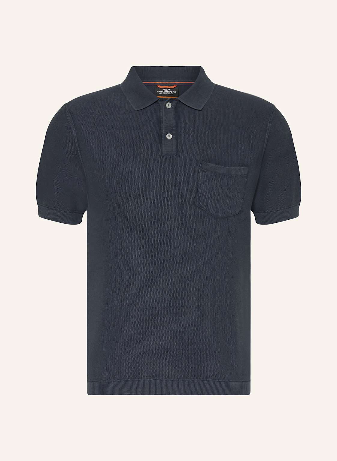 Parajumpers Strick-Poloshirt Raf blau Parajumpers Strick-Poloshirt Raf blau von PARAJUMPERS