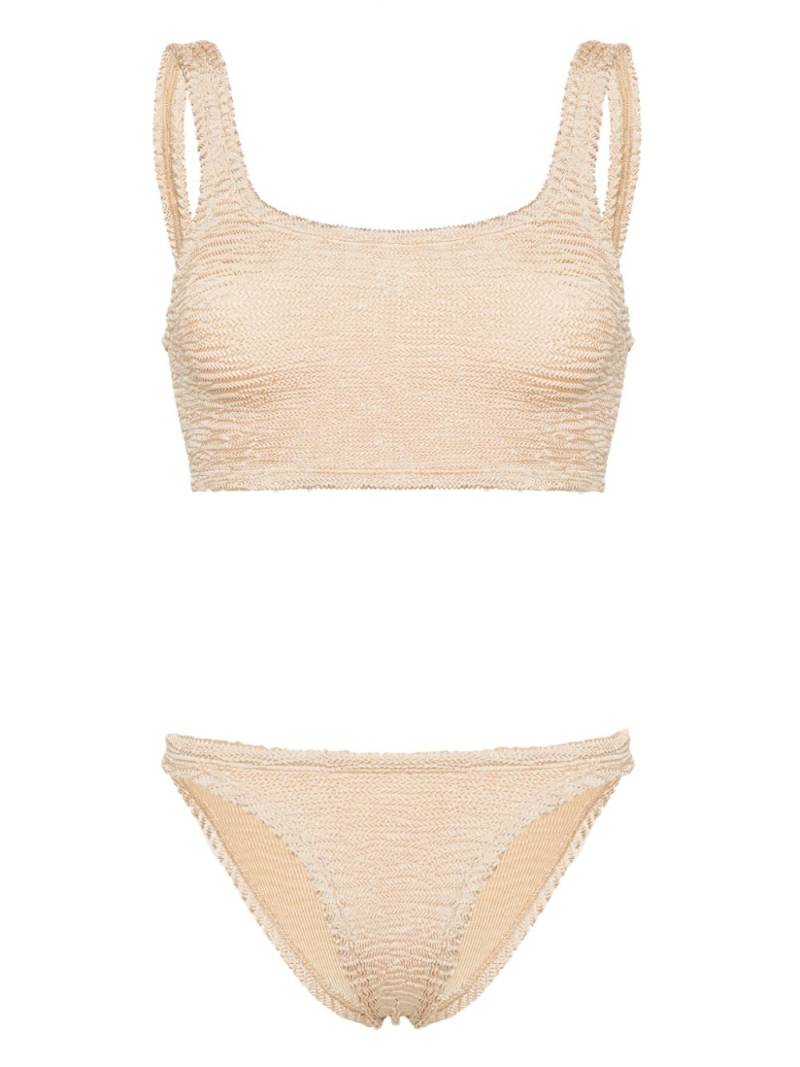 PARAMIDONNA Emily seersucker bikini - Neutrals von PARAMIDONNA