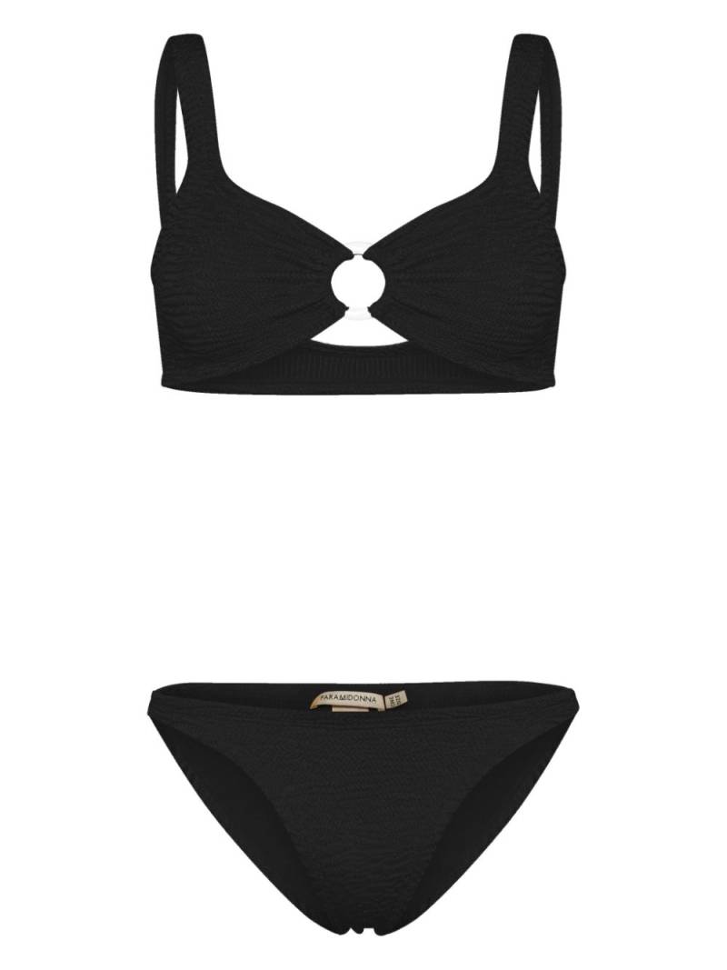 PARAMIDONNA Irina crinkled bikini - Black von PARAMIDONNA