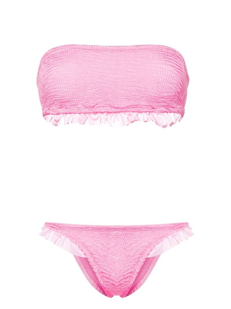 PARAMIDONNA Kylie crinkled bikini - Pink von PARAMIDONNA