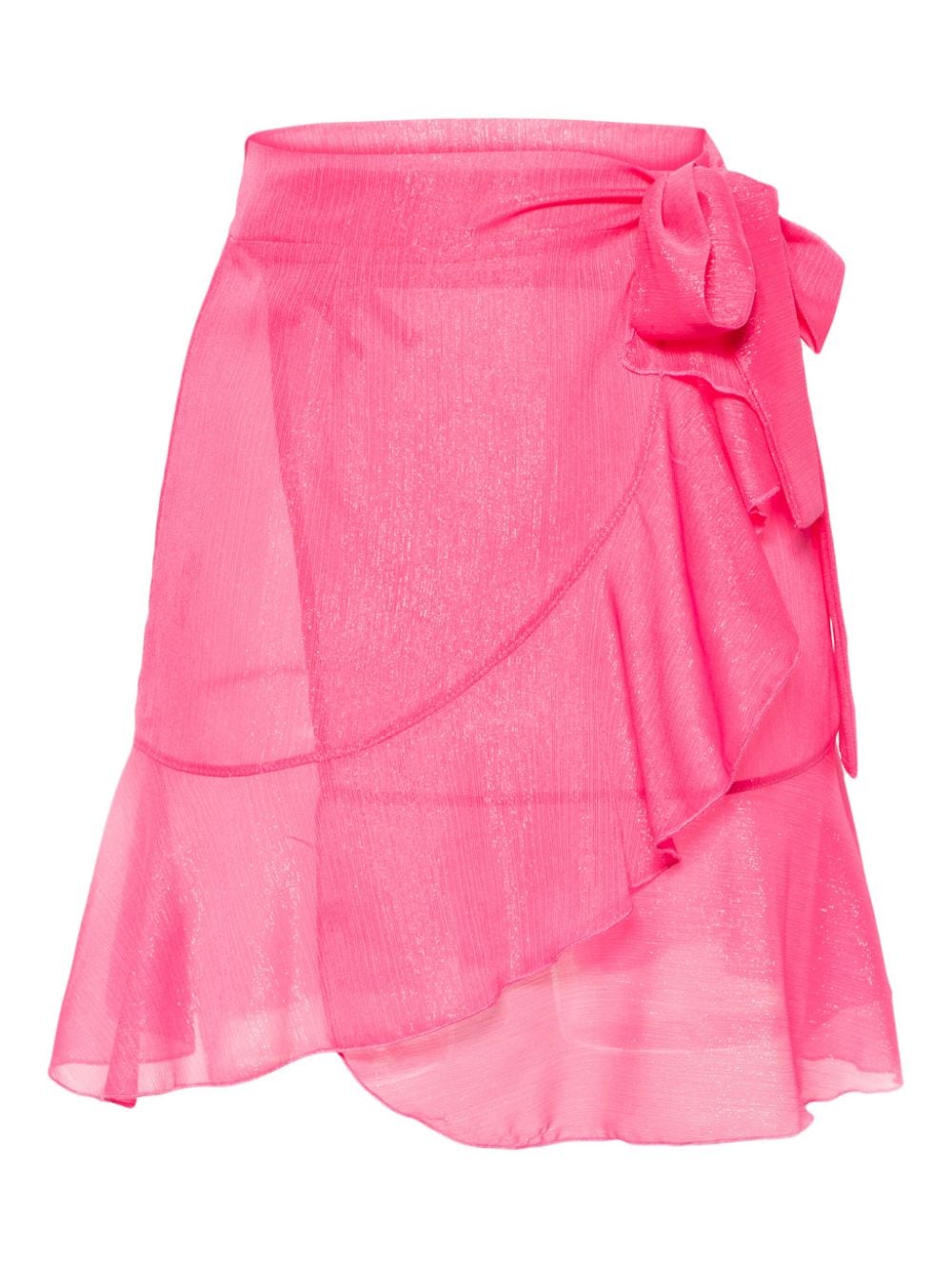 PARAMIDONNA Zoe wrap beach skirt - Pink von PARAMIDONNA