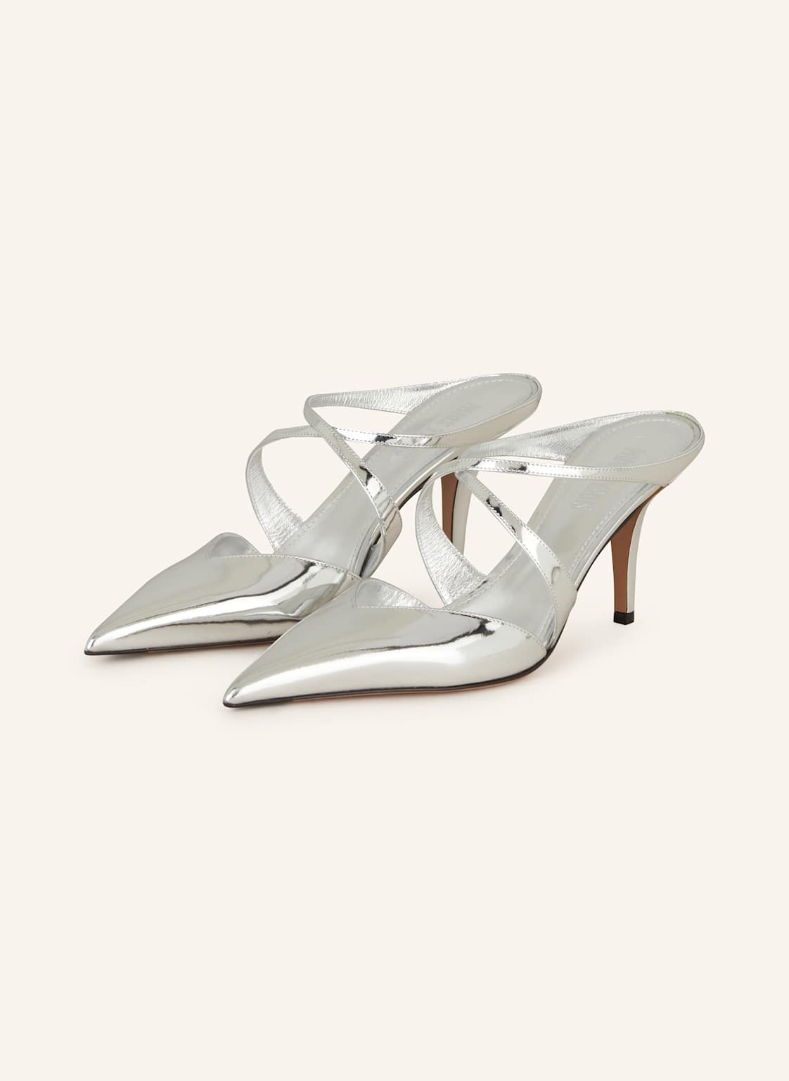 Paris Texas Lack-Mules Laila silber Paris Texas Lack-Mules Laila silber von PARIS TEXAS