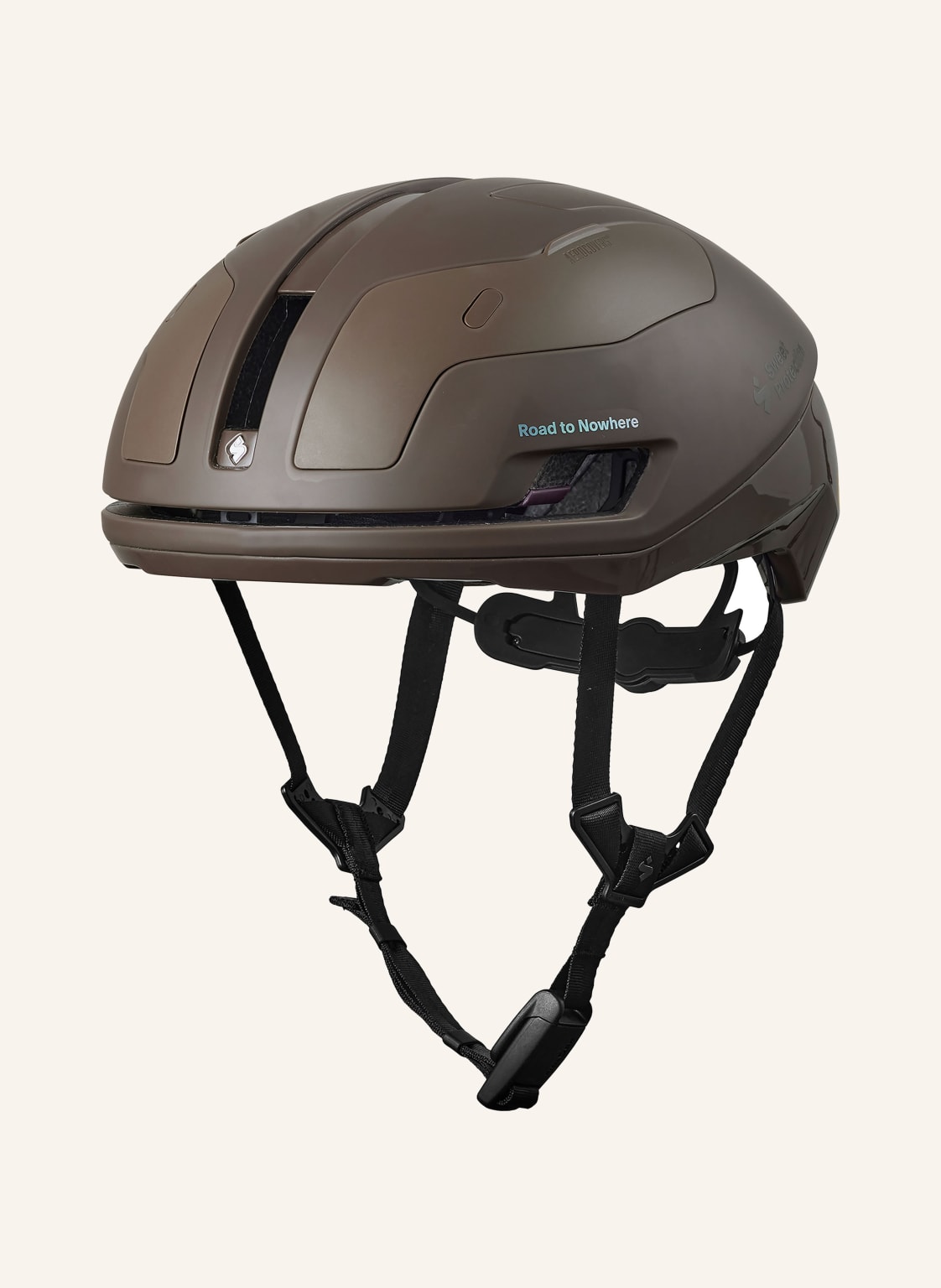 Pas Normal Studios Fahrradhelm Falconer Aero 2vi Mips beige von PAS NORMAL STUDIOS