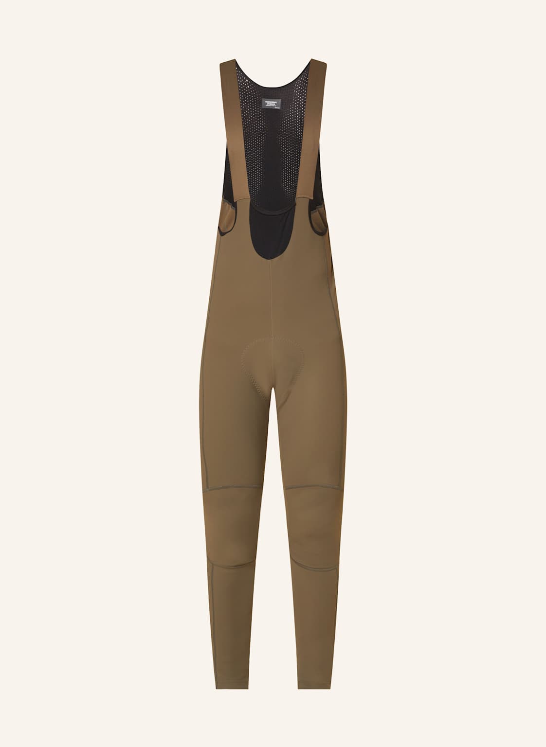 Pas Normal Studios Gefütterte Radhose Mit Gepolstertem Einsatz Mechanism Deep Winter beige von PAS NORMAL STUDIOS