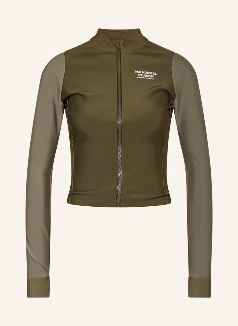 Pas Normal Studios Radtrikot Machanism Thermal beige von PAS NORMAL STUDIOS