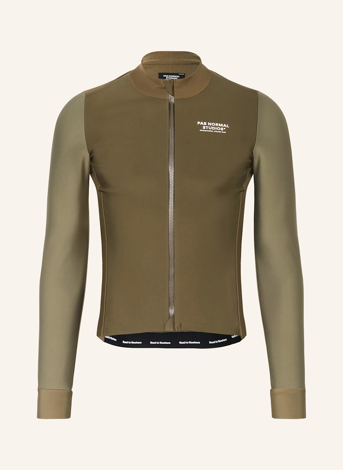 Pas Normal Studios Radtrikot Mechanism Thermal beige von PAS NORMAL STUDIOS